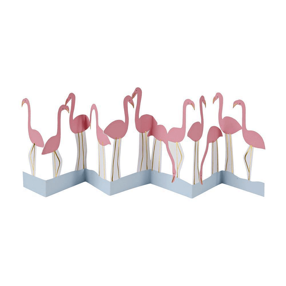 Tarjetita Pequeña de Flamingo - 1 pza.