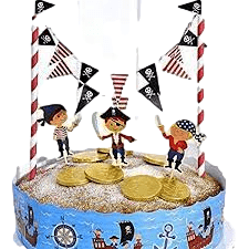 Cake topper Piratas toppers PARTY ART