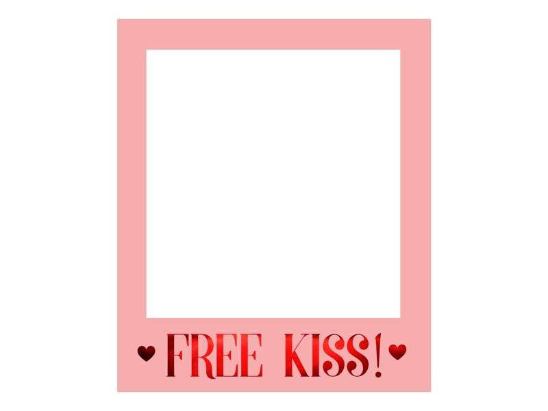 Selfie photo frame Love is in the air, 50x59.5cm Marcos Party Deco 