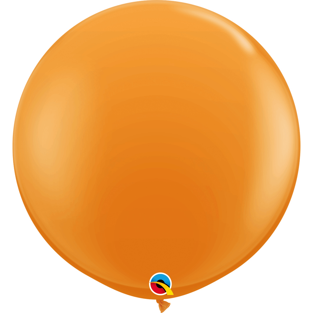 Globo Latex Gigante Naranja 3' - 1 pza.
