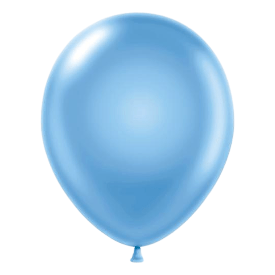 Copia de Globo Látex 11" Sky Blue - 1 pza Globos Tuftex Balloons 