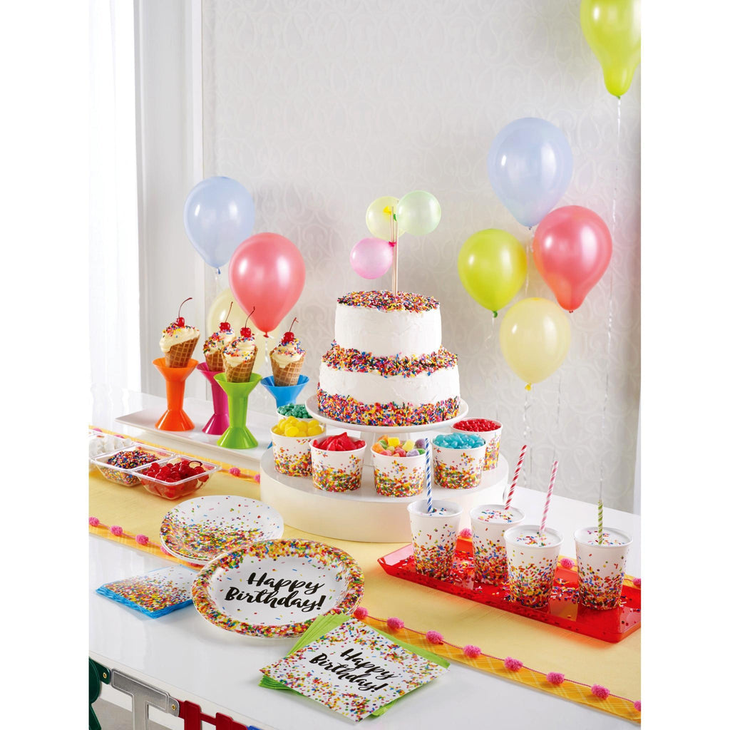 Banner de Fiesta Sprinkles Happy Birthday - 1 pza.
