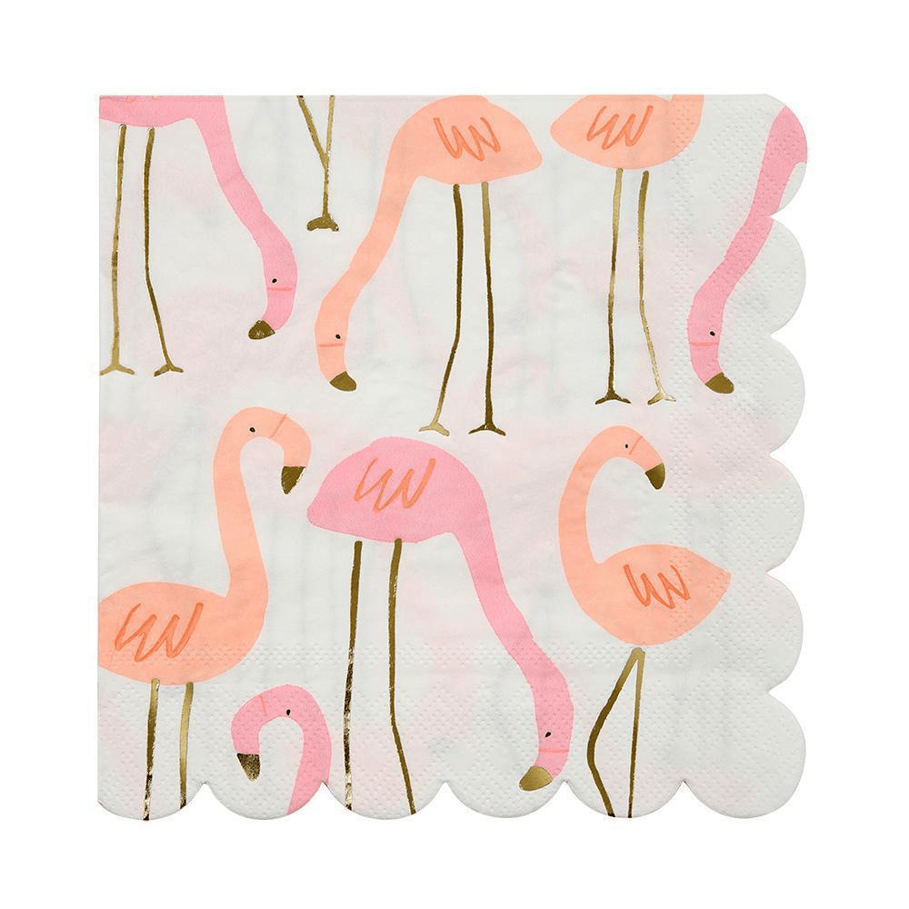 Servilleta Grande de Flamingo - 16 pzas.
