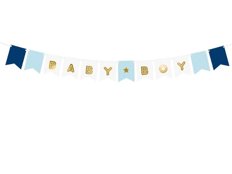 Banner Baby Boy, mix, 15 x 160 cm.