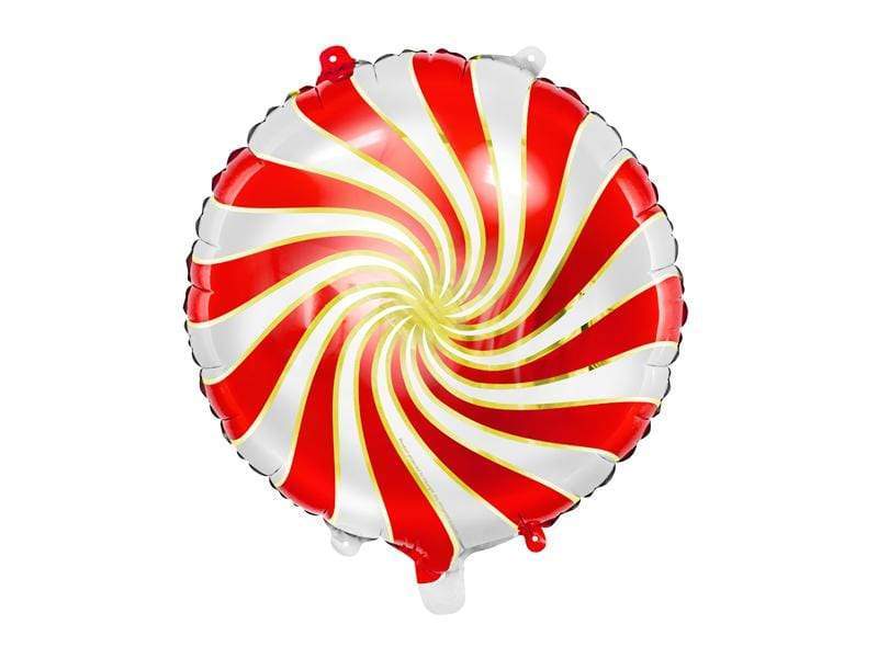 Foil balloon Candy, 35cm, red.