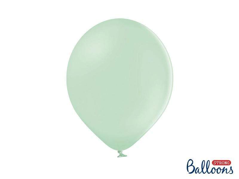 Strong Balloons 30cm, Pastel Pistachio (1 pkt / 10 pc.) Globos Party Deco 