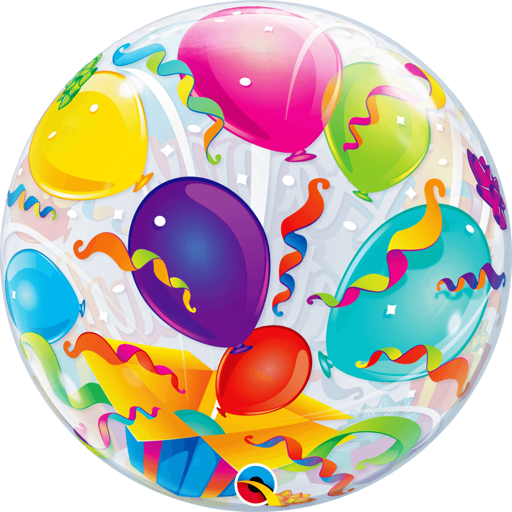 Burbuja Sencilla Happy Birthday-Sorpresa - 1 pza.