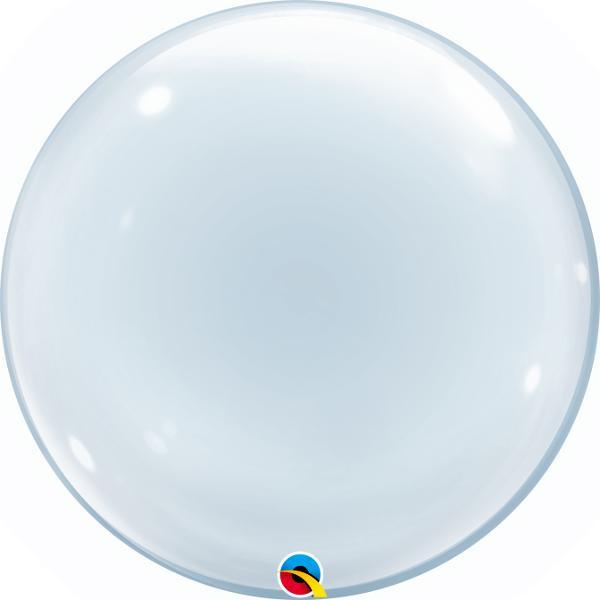 Burbuja Sencilla Transparente 90 cms - 1 pza Globos Qualatex 