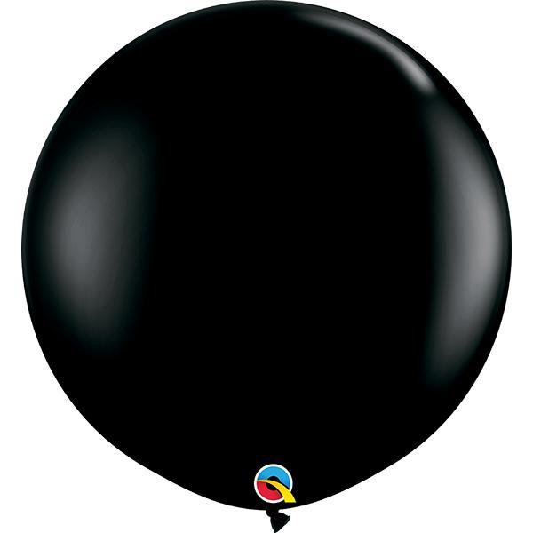 Globo Latex Gigante Negro Onix 3' - 1 Pza.