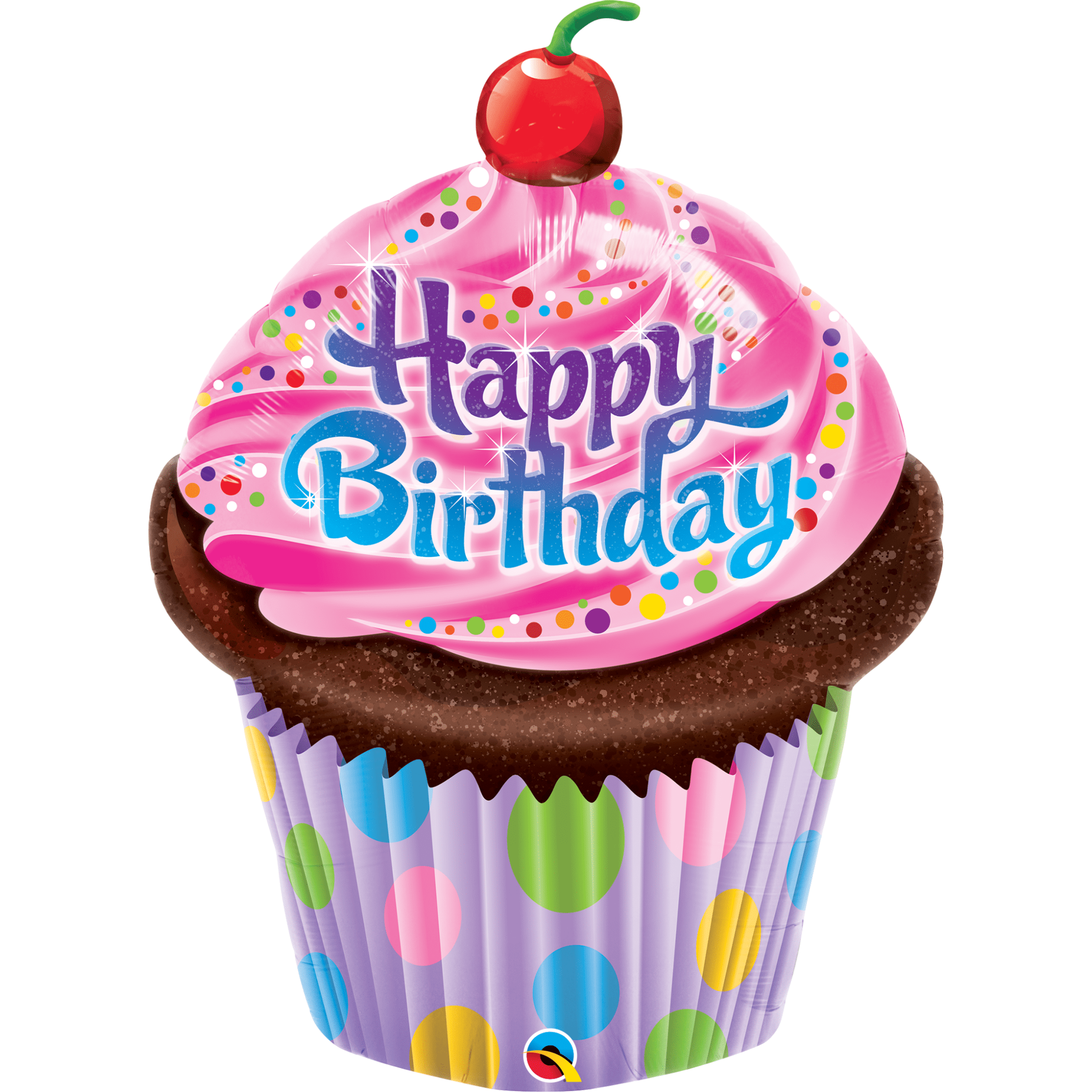 Globo 9 Feliz Cumpleaños Metálico - CupcakesNet