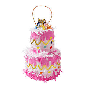 Piñata Pastel de Cumpleaños - 1 pza.