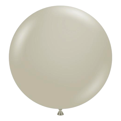 Globo Látex Stone 17" - 1 pzas Globos Tuftex Balloons 