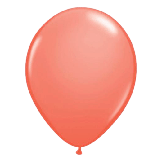 Globos Latex 11"Coral - 1 pzas Globos Tuftex Balloons 